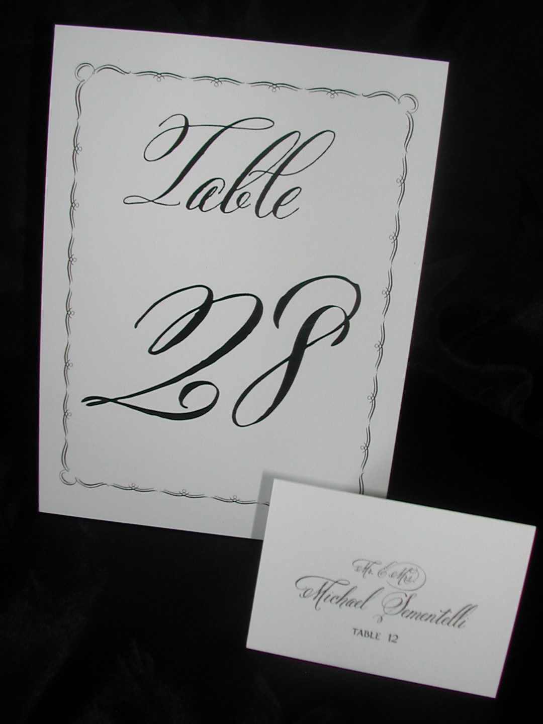 Calligraphy Fonts Cursive Fancy Numbers - pic-flow